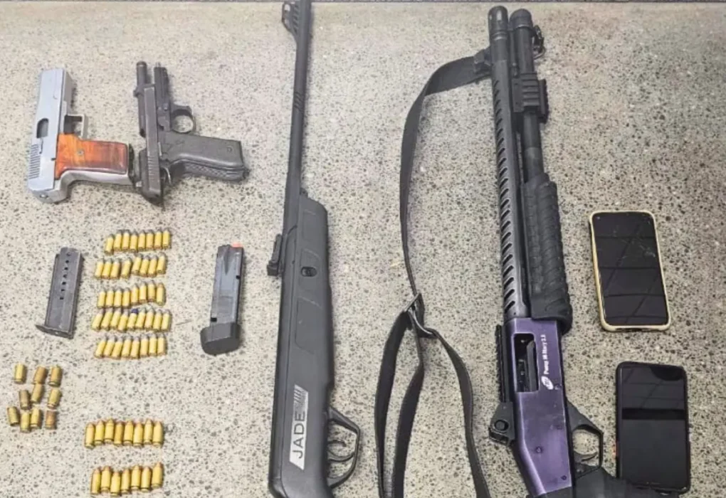 Cipe/Leste prende dois homens por porte ilegal de armas e apreende armamento em Santa Inês